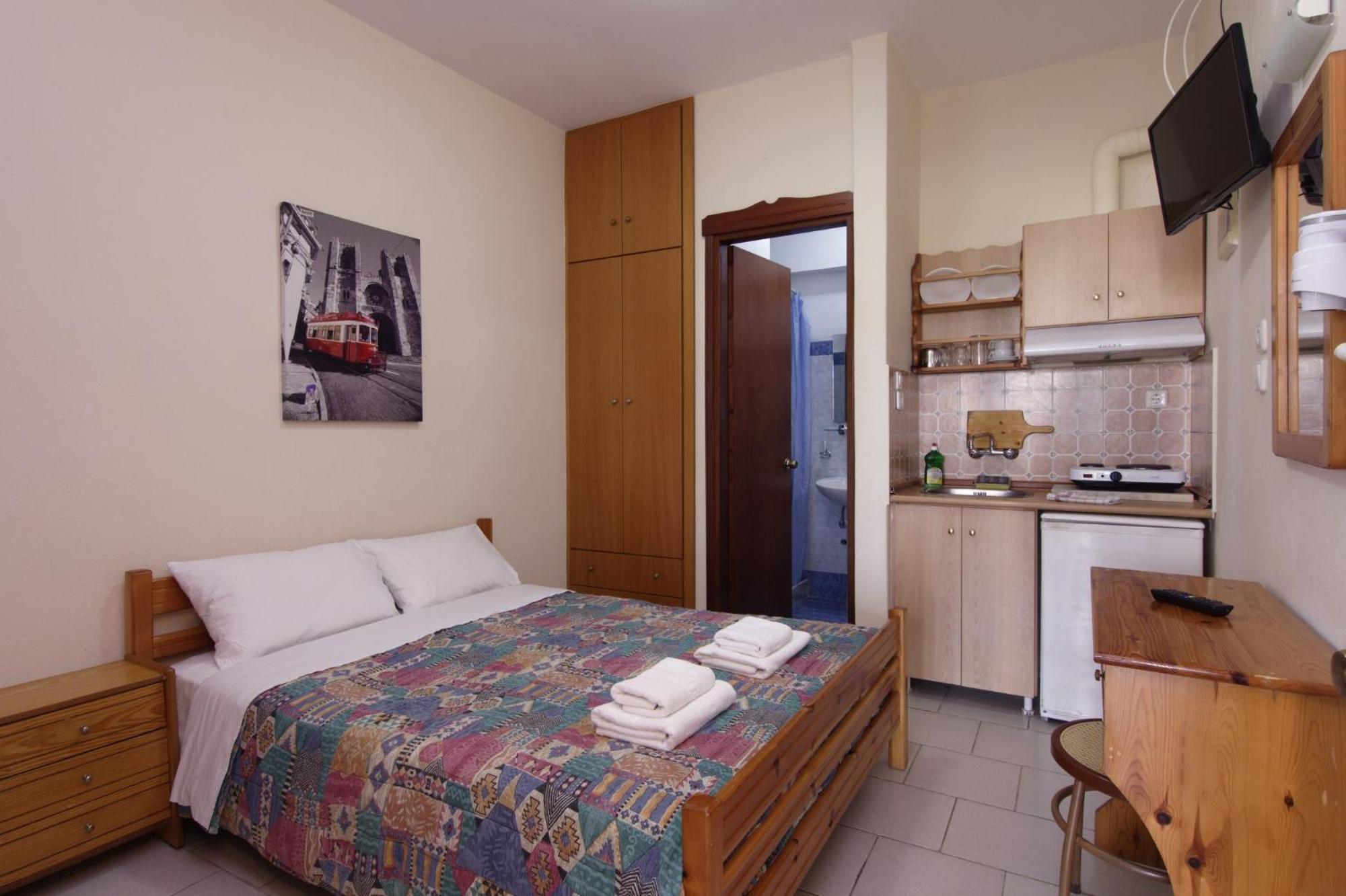 Lotos Apartments ستافروس الغرفة الصورة